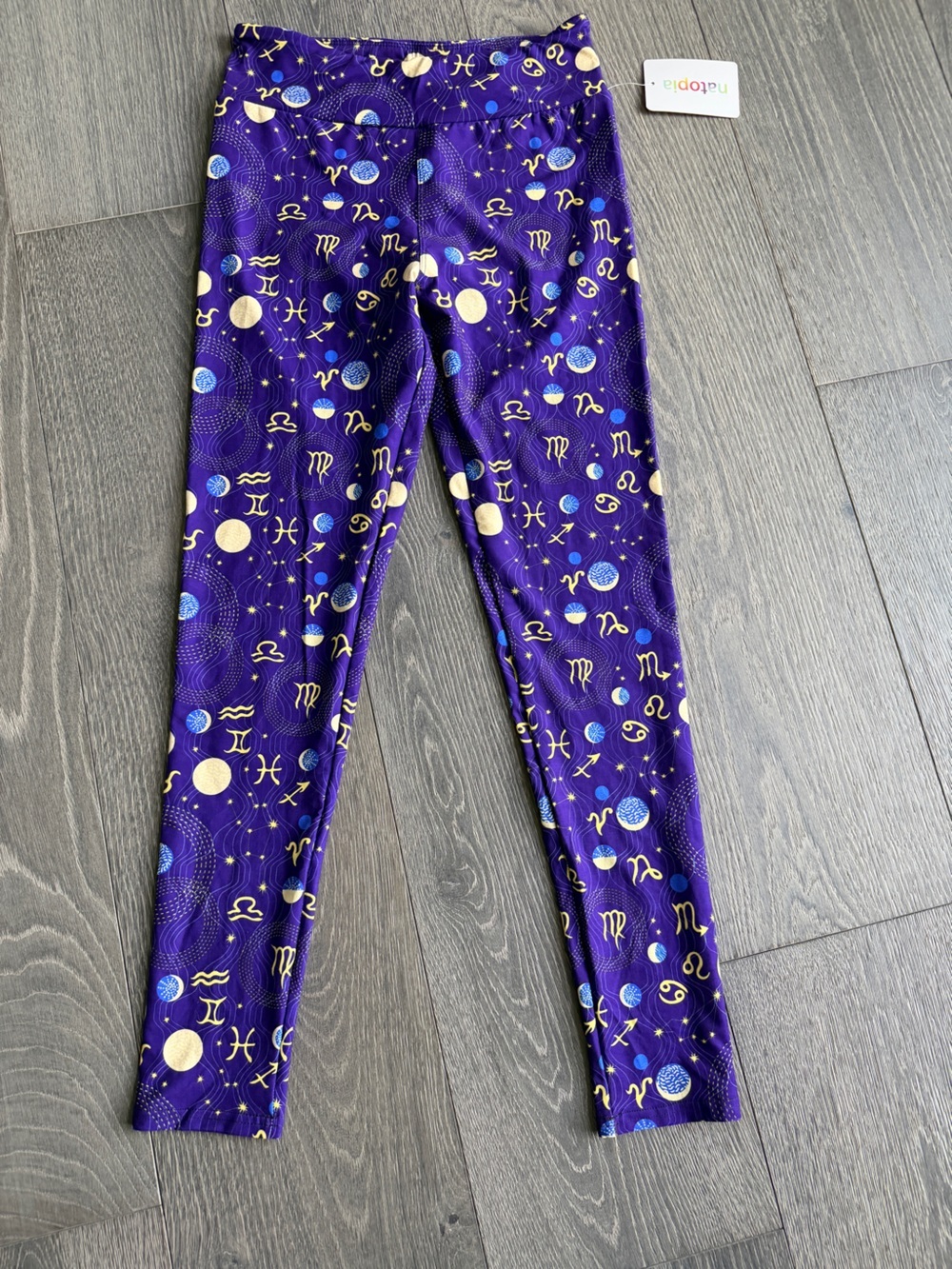 Natopia Zodiac Sky Deluxe Leggings Size Medium